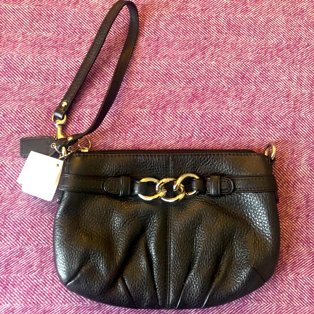 NWT Authentic Coach Bag. Wristlet or Shoulder